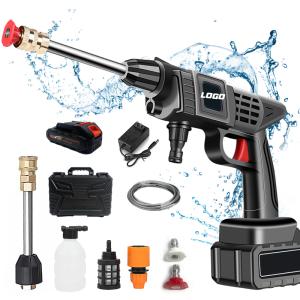 The Latest Version Cordless High Pressure Car Washer Rechargeable