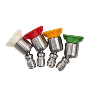 Stainless Steel Ball Head Rotating 45 Degrees Left and Right High Pressure Nozzle